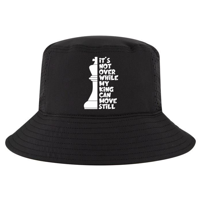 Funny Christian It's Not Over While MY King Jesus Can Move Still Cool Comfort Performance Bucket Hat