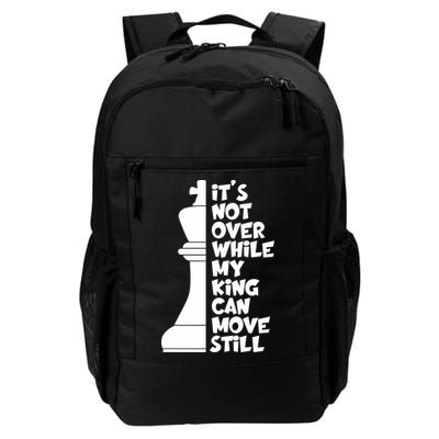 Funny Christian It's Not Over While MY King Jesus Can Move Still Backpack
