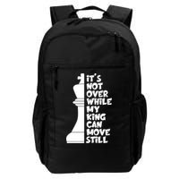 Funny Christian It's Not Over While MY King Jesus Can Move Still Backpack