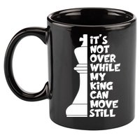 Funny Christian It's Not Over While MY King Jesus Can Move Still 11oz C Handle Ceramic Mug