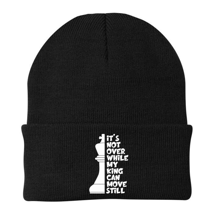 Funny Christian It's Not Over While MY King Jesus Can Move Still Beanie