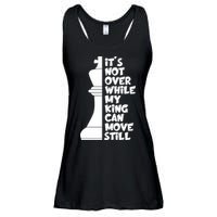 Funny Christian It's Not Over While MY King Jesus Can Move Still Ladies Essential Flowy Tank