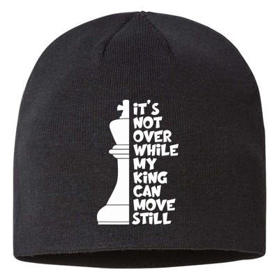 Funny Christian It's Not Over While MY King Jesus Can Move Still Sustainable Beanie