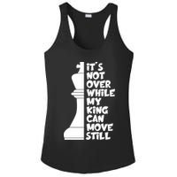 Funny Christian It's Not Over While MY King Jesus Can Move Still Ladies PosiCharge Competitor Racerback Tank