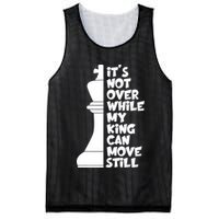Funny Christian It's Not Over While MY King Jesus Can Move Still Mesh Reversible Basketball Jersey Tank