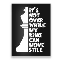 Funny Christian It's Not Over While MY King Jesus Can Move Still Poster