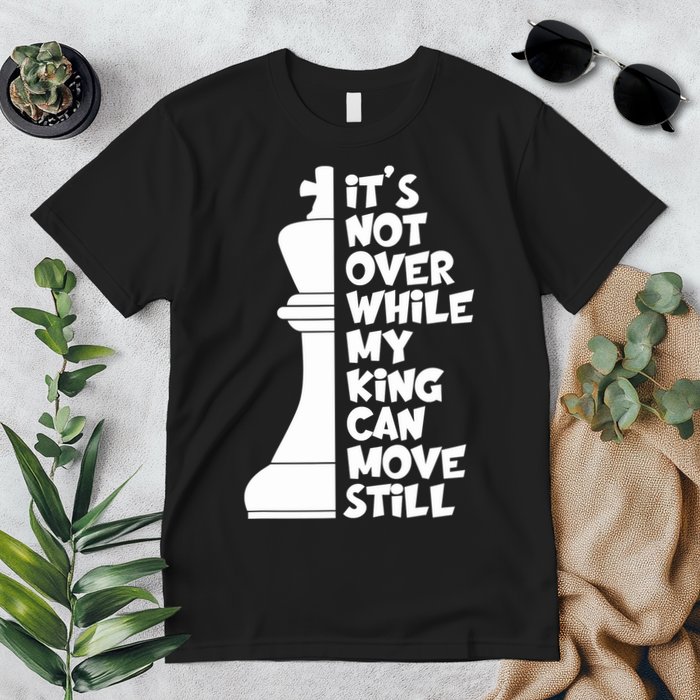 Funny Christian It's Not Over While MY King Jesus Can Move Still Premium T-Shirt