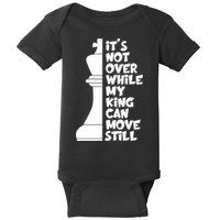 Funny Christian It's Not Over While MY King Jesus Can Move Still Baby Bodysuit