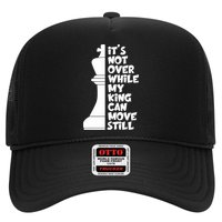 Funny Christian It's Not Over While MY King Jesus Can Move Still Trucker Hat