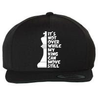 Funny Christian It's Not Over While MY King Jesus Can Move Still Wool Snapback Cap