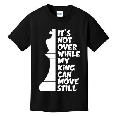 Funny Christian It's Not Over While MY King Jesus Can Move Still Kids T-Shirt
