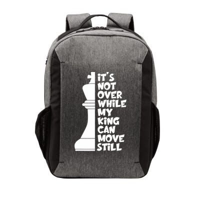 Funny Christian It's Not Over While MY King Jesus Can Move Still Vector Backpack