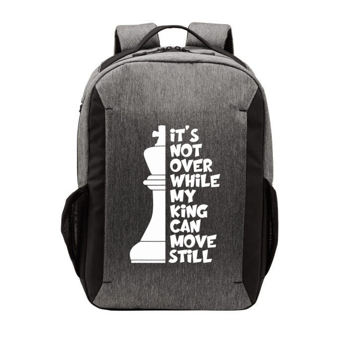 Funny Christian It's Not Over While MY King Jesus Can Move Still Vector Backpack