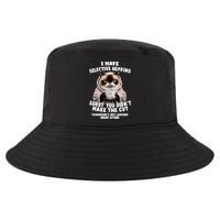 Funny Cat I Have Selective Hearing Sorry You Didn't Make The Cut  Cool Comfort Performance Bucket Hat