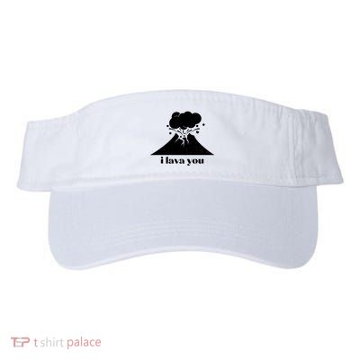 Funny Cute I Lava You Volcano Visor
