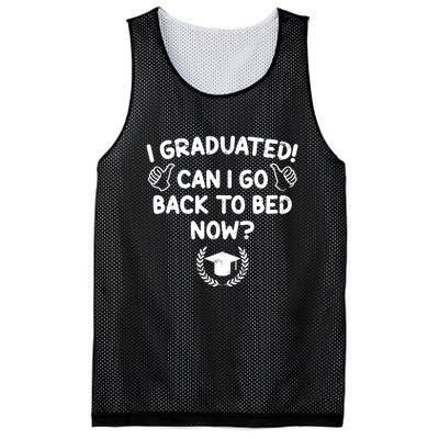 Funny Can I Go Back To Bed Graduation Gift For Her Him Mesh Reversible Basketball Jersey Tank