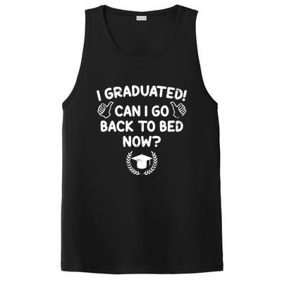 Funny Can I Go Back To Bed Graduation Gift For Her Him PosiCharge Competitor Tank