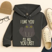 Funny Cat I Like You I'll Kill You Last Hoodie
