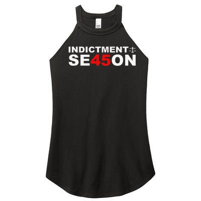 Funny Cute Indictment Season 45 Women’s Perfect Tri Rocker Tank