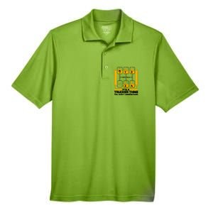 Funny Cool It's A Trucker Thing You Won't Understand 18 Speed Shift Men's Origin Performance Pique Polo