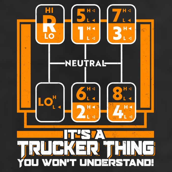 Funny Cool It's A Trucker Thing You Won't Understand 18 Speed Shift Cool Comfort Performance Bucket Hat