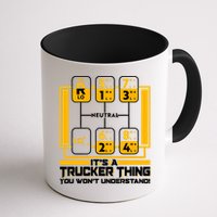 Funny Cool It's A Trucker Thing You Won't Understand 18 Speed Shift Mug