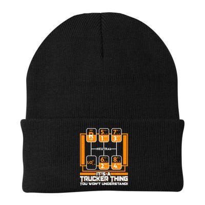 Funny Cool It's A Trucker Thing You Won't Understand 18 Speed Shift Beanie