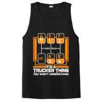 Funny Cool It's A Trucker Thing You Won't Understand 18 Speed Shift PosiCharge Competitor Tank