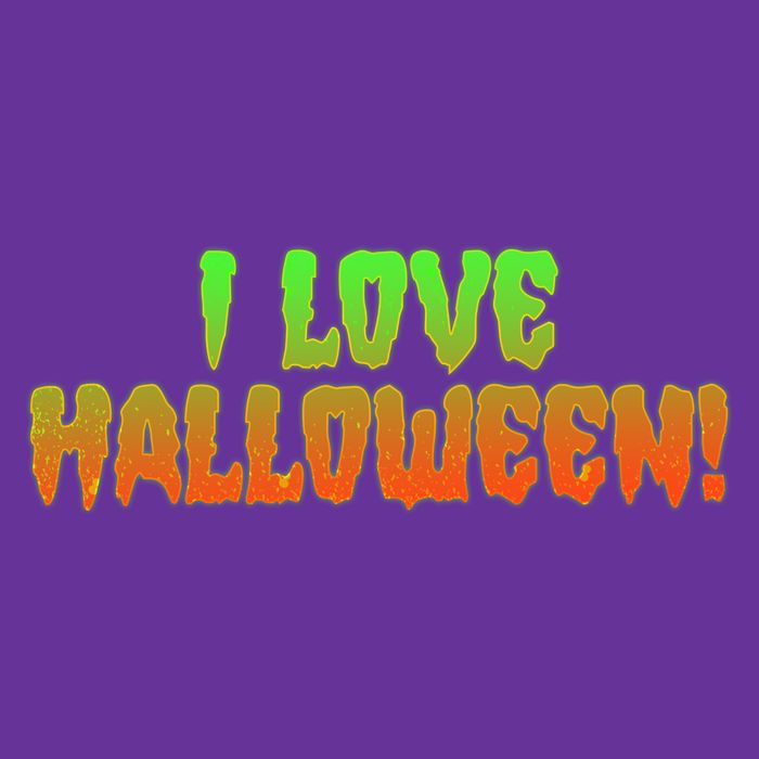 Funny Creepy I Love Halloween Toddler T-Shirt