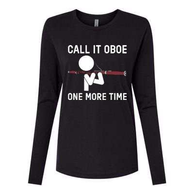 Funny Call It Oboe One More Time Bassoon Bassoonist Design Hoodie Womens Cotton Relaxed Long Sleeve T-Shirt