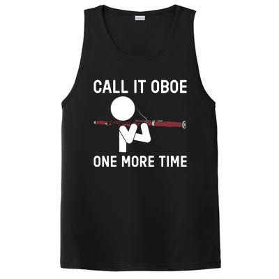 Funny Call It Oboe One More Time Bassoon Bassoonist Design Hoodie PosiCharge Competitor Tank