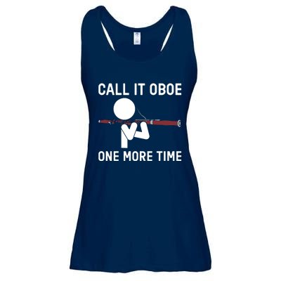 Funny Call It Oboe One More Time Bassoon Bassoonist Design Hoodie Ladies Essential Flowy Tank