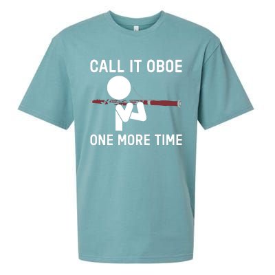 Funny Call It Oboe One More Time Bassoon Bassoonist Design Hoodie Sueded Cloud Jersey T-Shirt