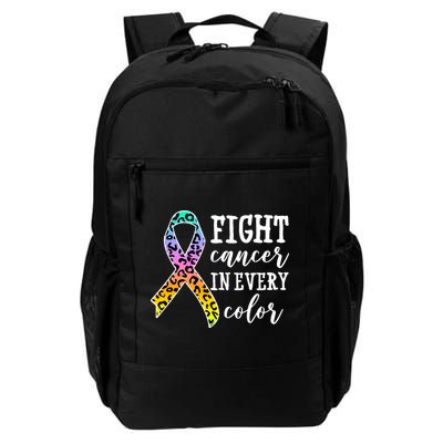Fight Cancer In Every Color Ribbon Backpack