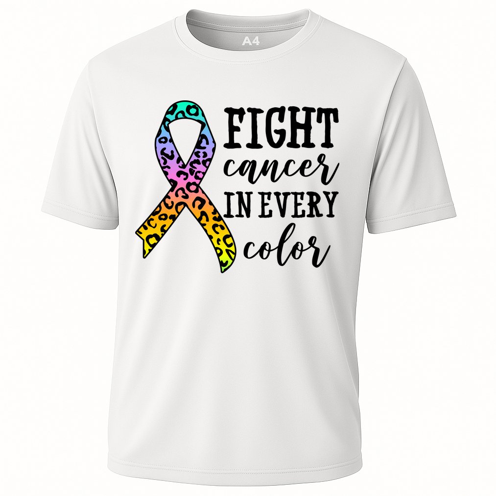 Fight Cancer In Every Color Ribbon Performance Shirt