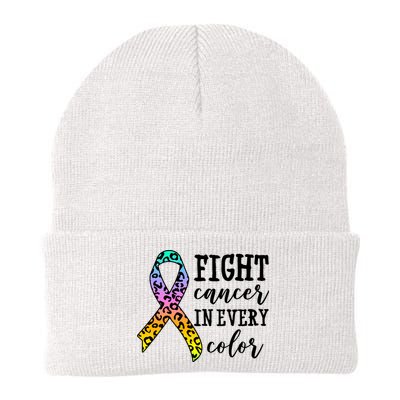 Fight Cancer In Every Color Ribbon Beanie
