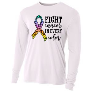 Fight Cancer In Every Color Ribbon Cooling Performance Long Sleeve Crew