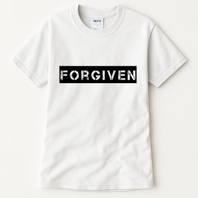 Forgiven Christian Inspirational Design For Women Tall T-Shirt