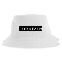 Forgiven Christian Inspirational Design For Women Sustainable Bucket Hat