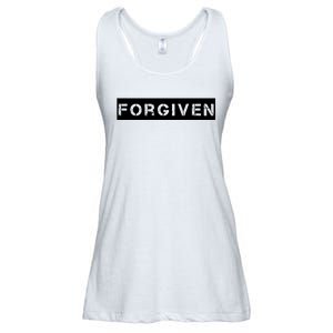 Forgiven Christian Inspirational Design For Women Ladies Essential Flowy Tank