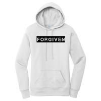 Forgiven Christian Inspirational Design For Women Women's Pullover Hoodie