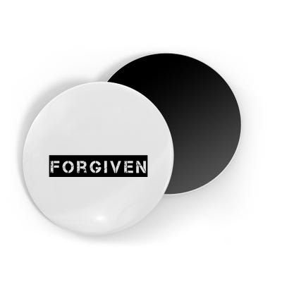 Forgiven Christian Inspirational Design For Women Magnet
