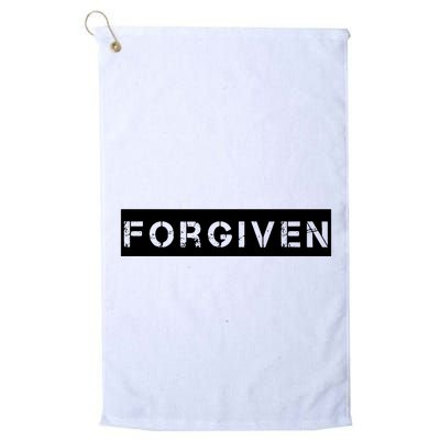 Forgiven Christian Inspirational Design For Women Golf Towel