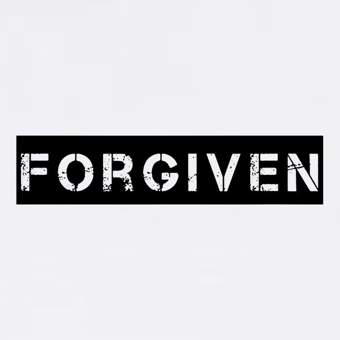 Forgiven Christian Inspirational Design For Women Womens T-Shirt