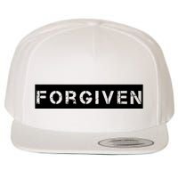 Forgiven Christian Inspirational Design For Women Wool Snapback Cap