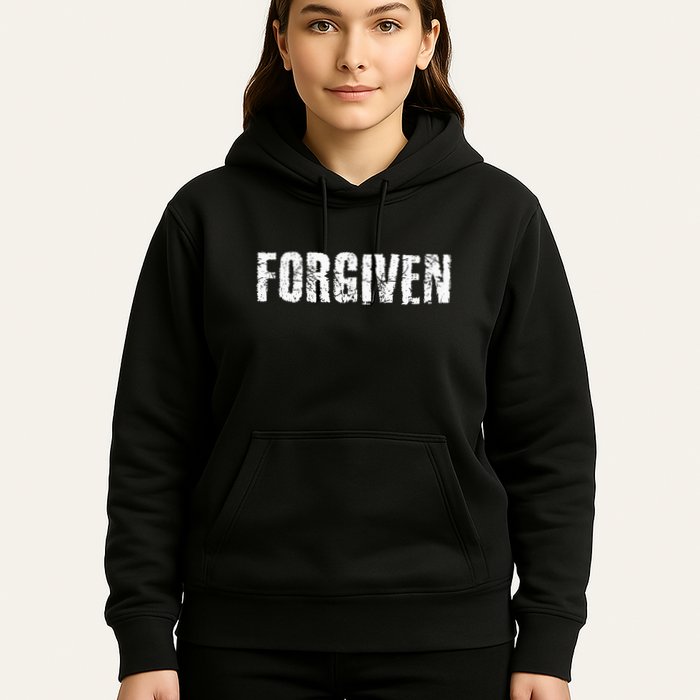Forgiven Christian Inspirational Design Hoodie