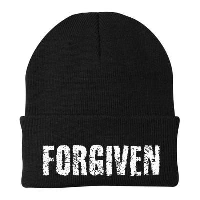 Forgiven Christian Inspirational Design Beanie
