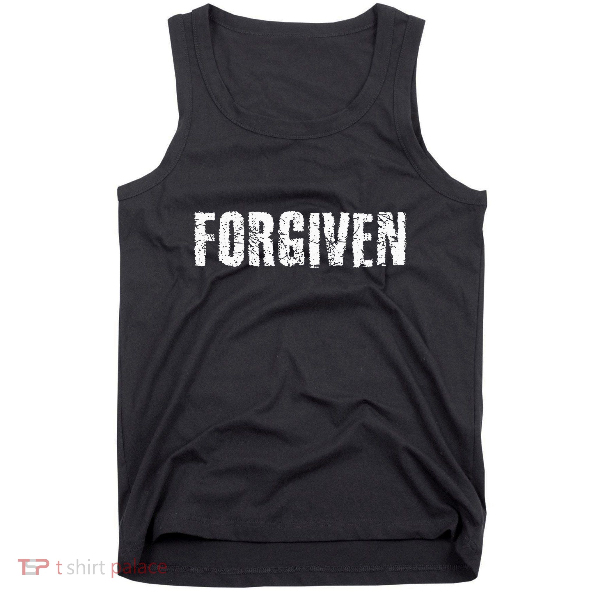 Forgiven Christian Inspirational Design Tank Top