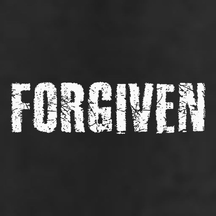 Forgiven Christian Inspirational Design Golf Towel
