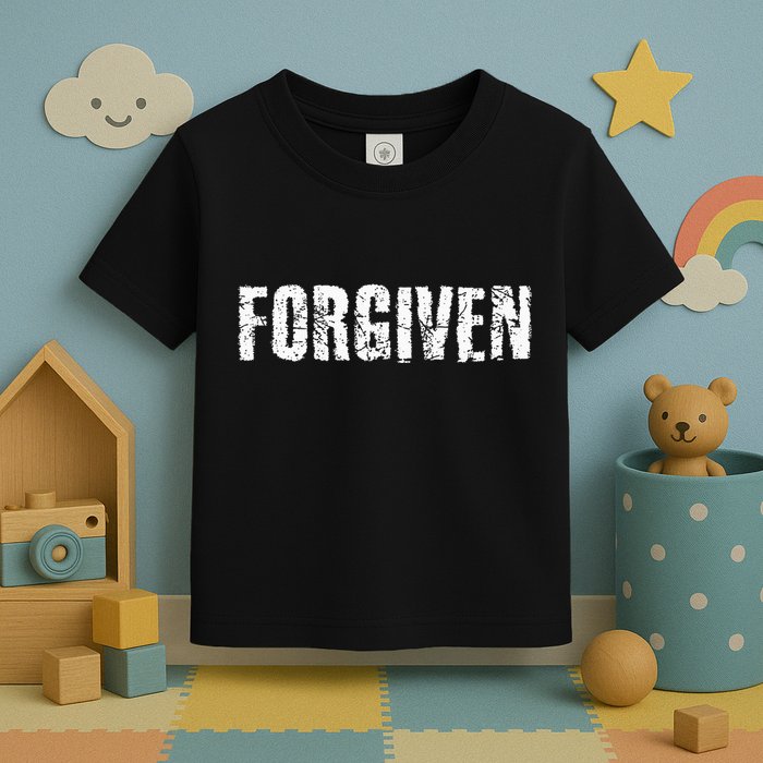Forgiven Christian Inspirational Design Toddler T-Shirt
